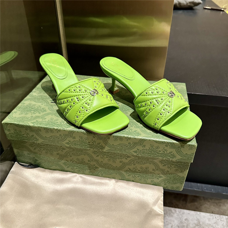 gucci high heel fish mouth sandals and slippers - Sneaker Replica Workshop