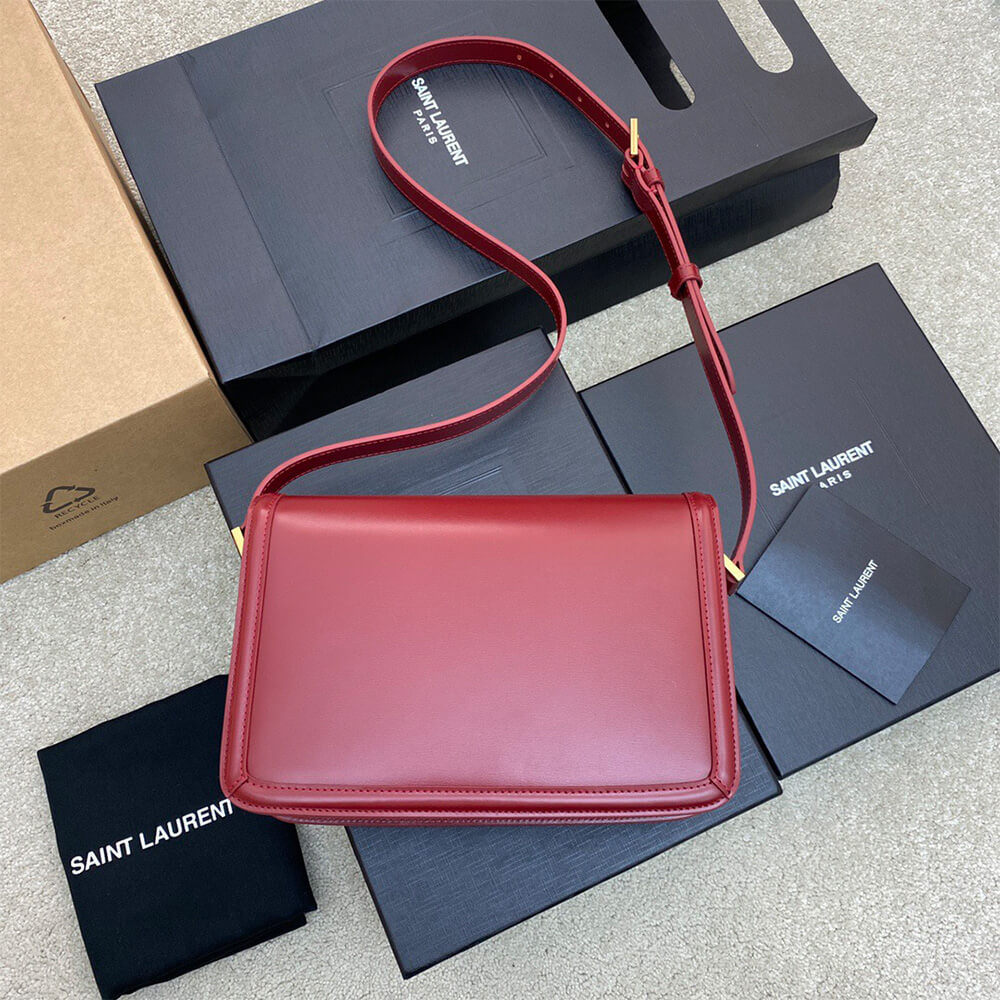 YSL SOLFERINO MEDIUM SATCHEL IN BOX SAINT LAURENT(HIGH-END GRADE) - Top Club