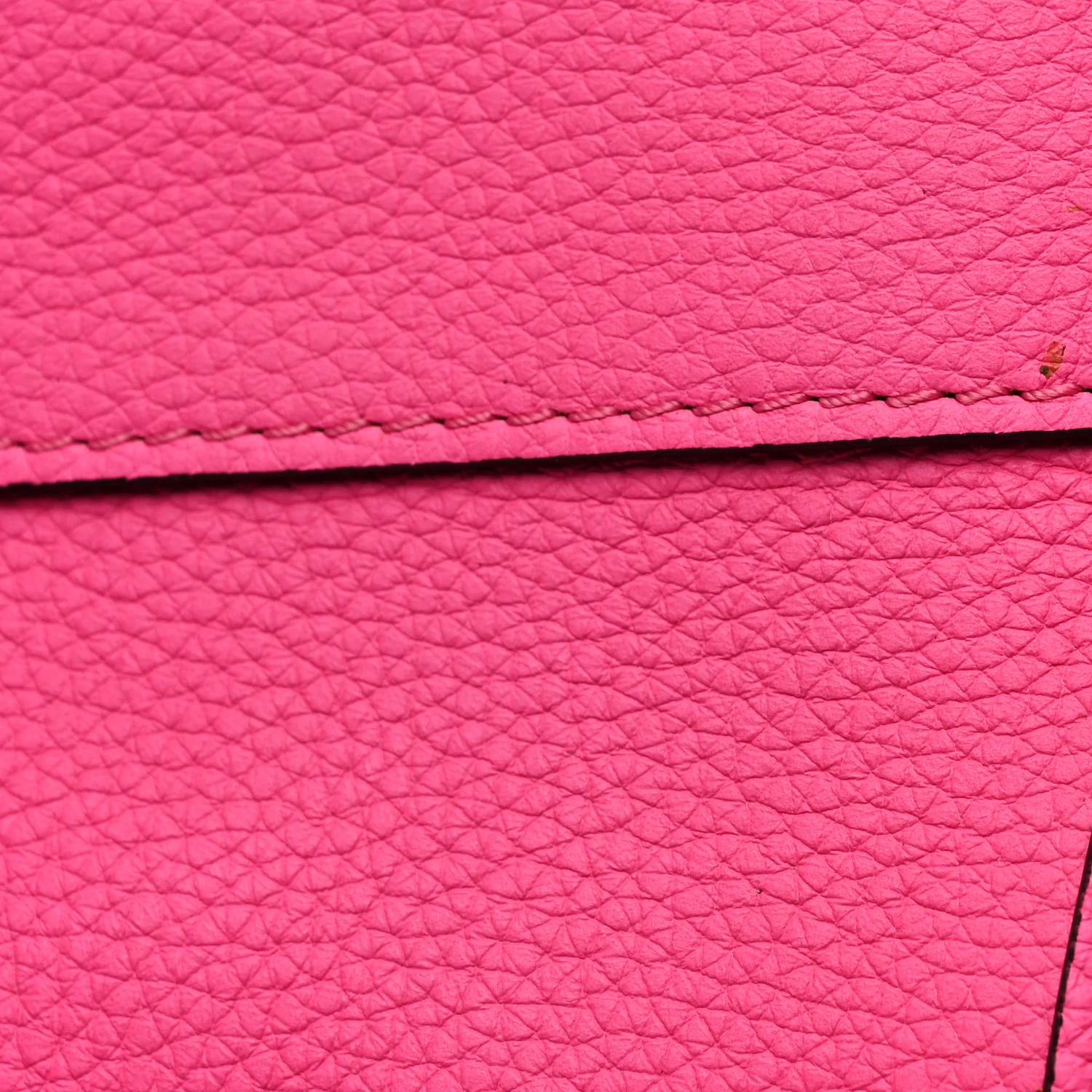 Drummed Calfskin Mini Luggage Fluo Pink - Top Club