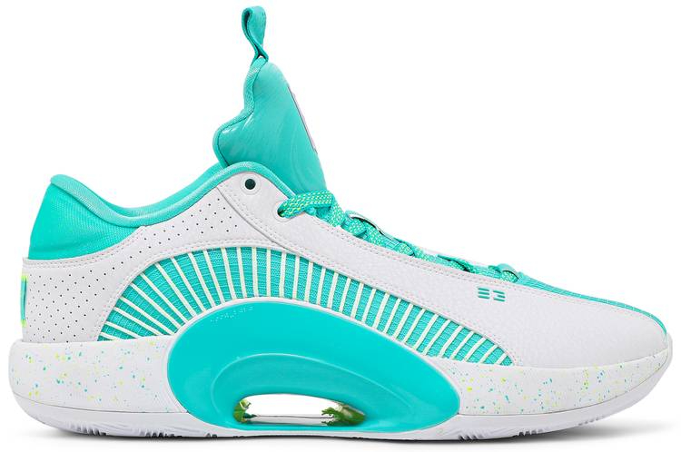 Guo Ailun x Air Jordan 35 Low PF  Jade  DJ2994-100 - Sneaker Replica Workshop