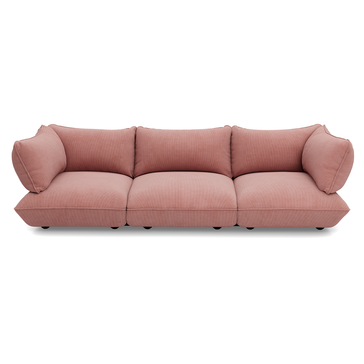 3-zitsbank Sumo cord recycled soft pink