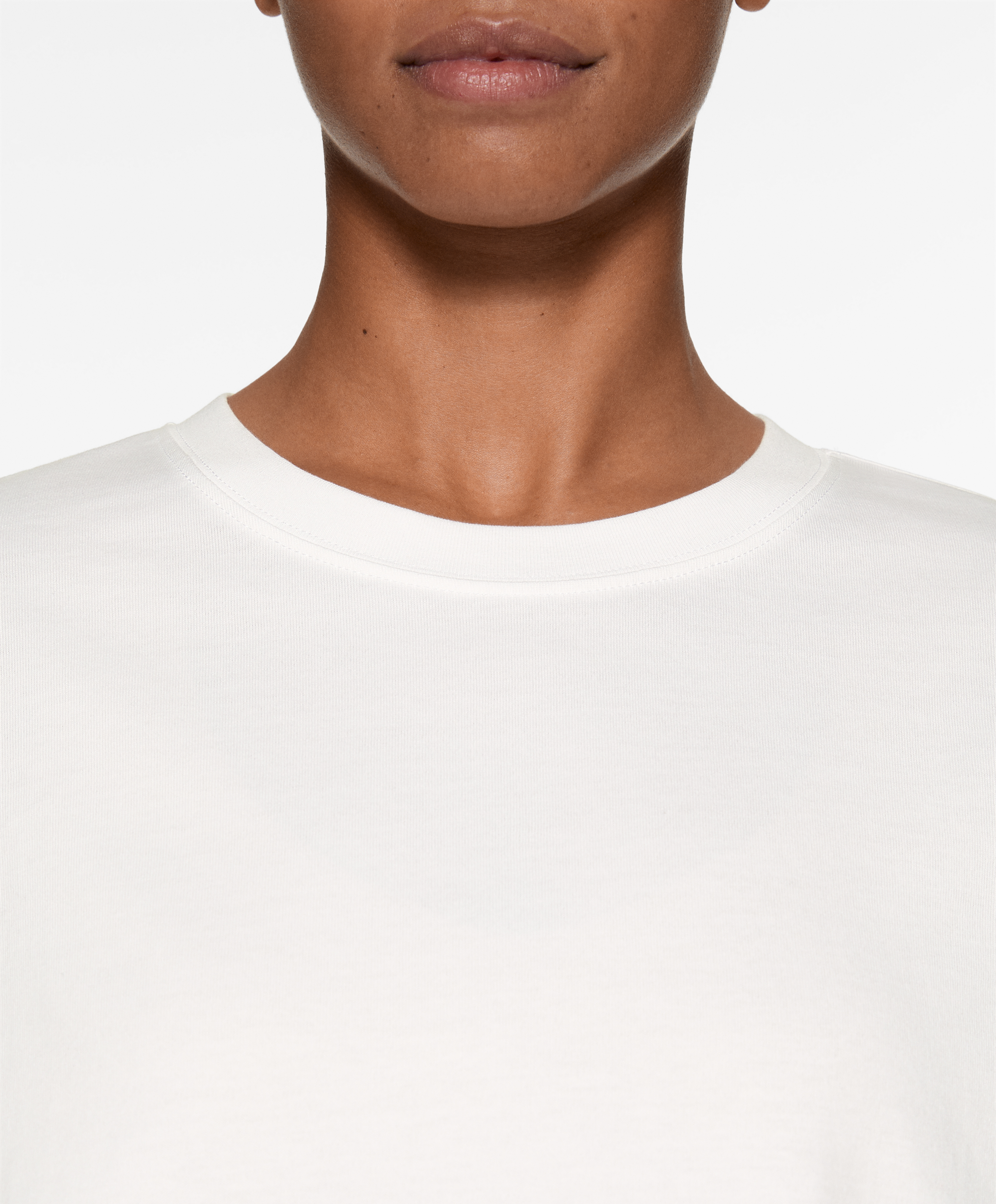 OYSHO 100% cotton short-sleeved T-shirt