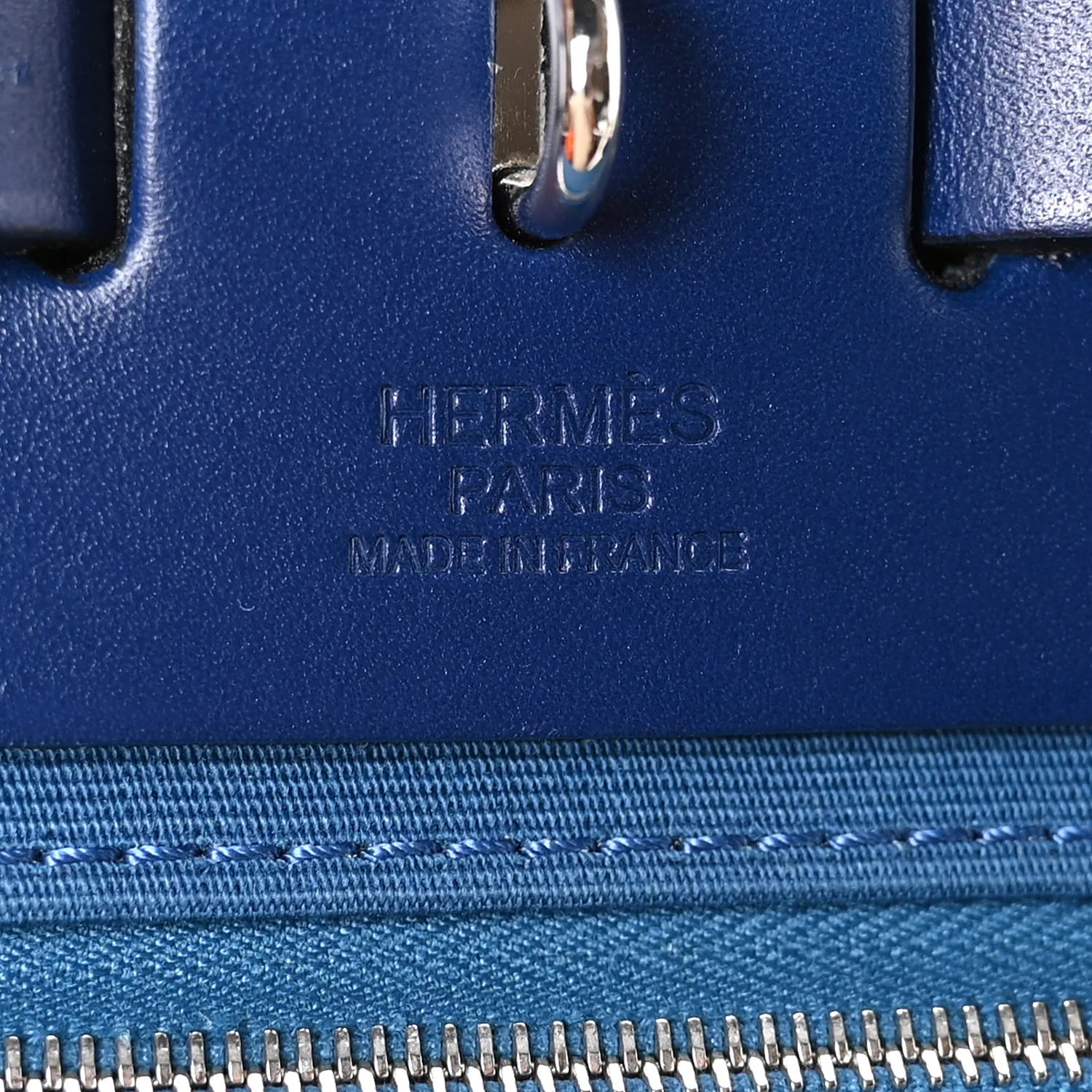 Military Toile Vache Hunter Verso Herbag Zip Retourne 31 PM Jaune Or Bleu Outremer Bleu Saphir - Top Club
