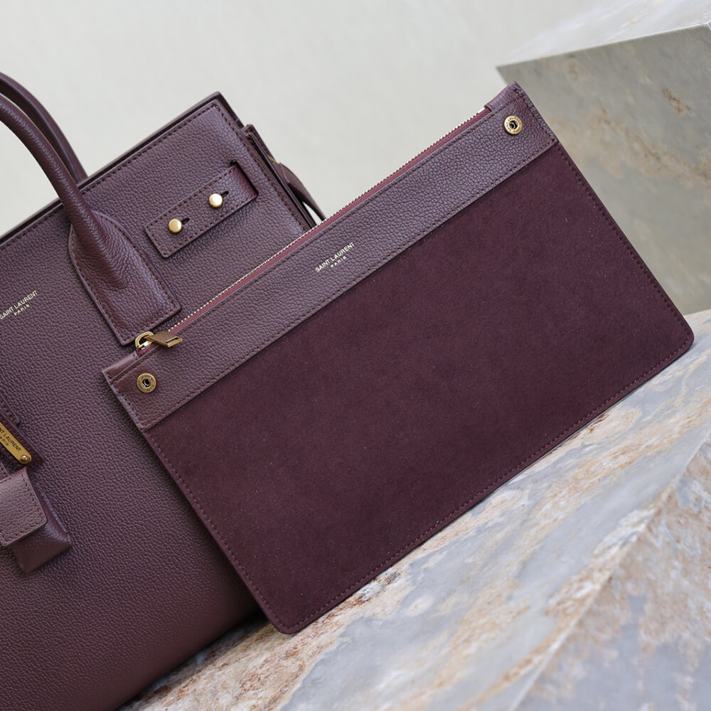 YSL SAC DE JOUR IN SUPPLE GRAINED LEATHER   SMALL(HIGH-END GRADE) - Top Club