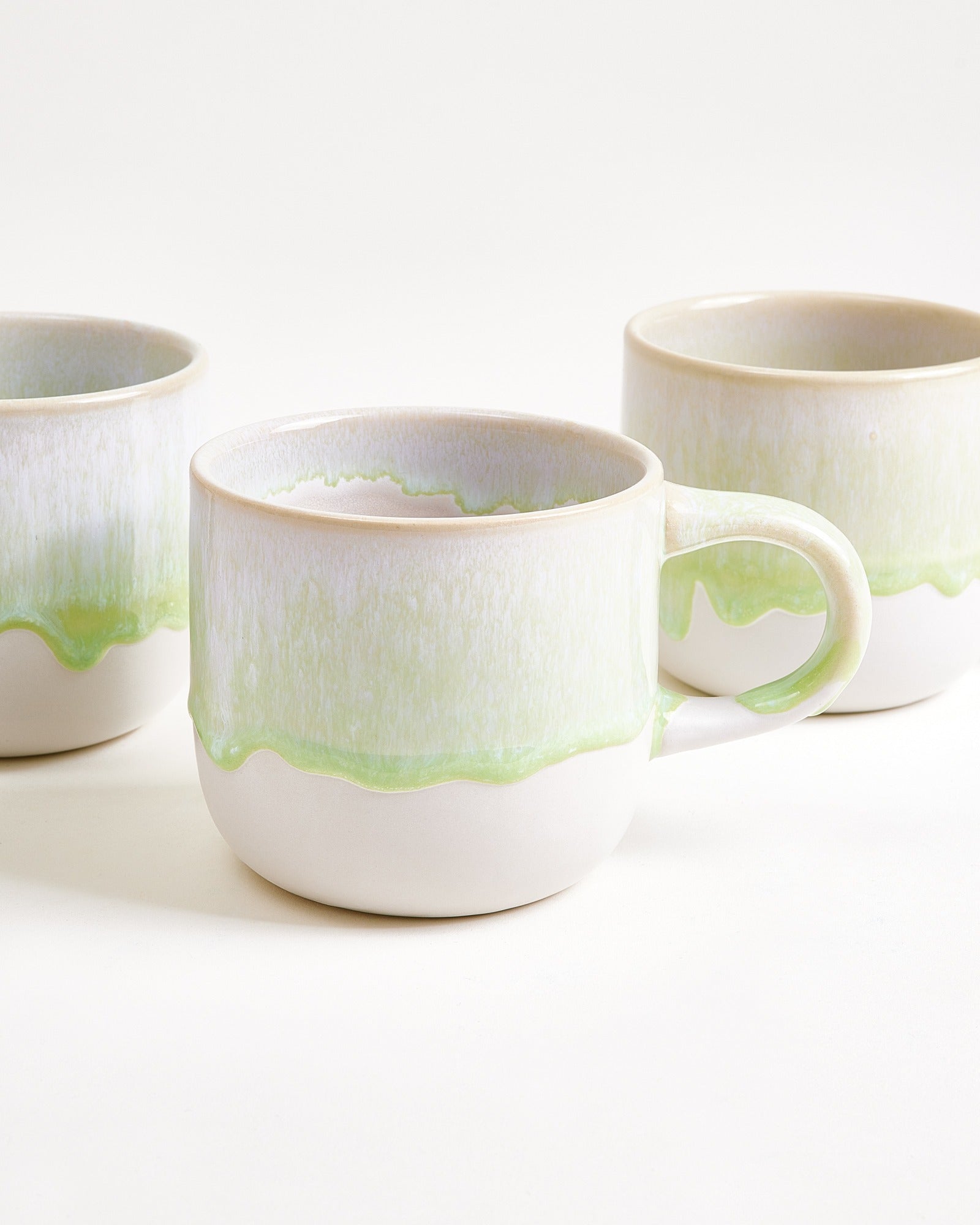 Coimbra Tasse groß pastellgrün 4er-Set