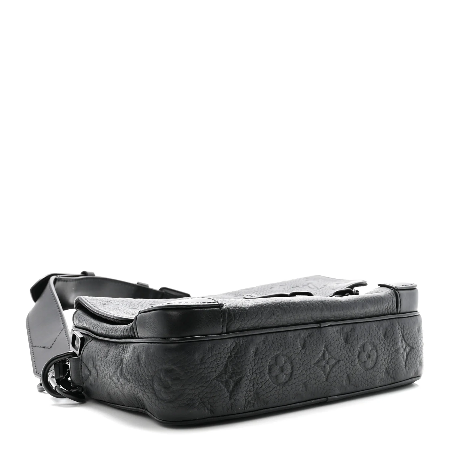 Taurillon Monogram Steamer Messenger Black - Top Club