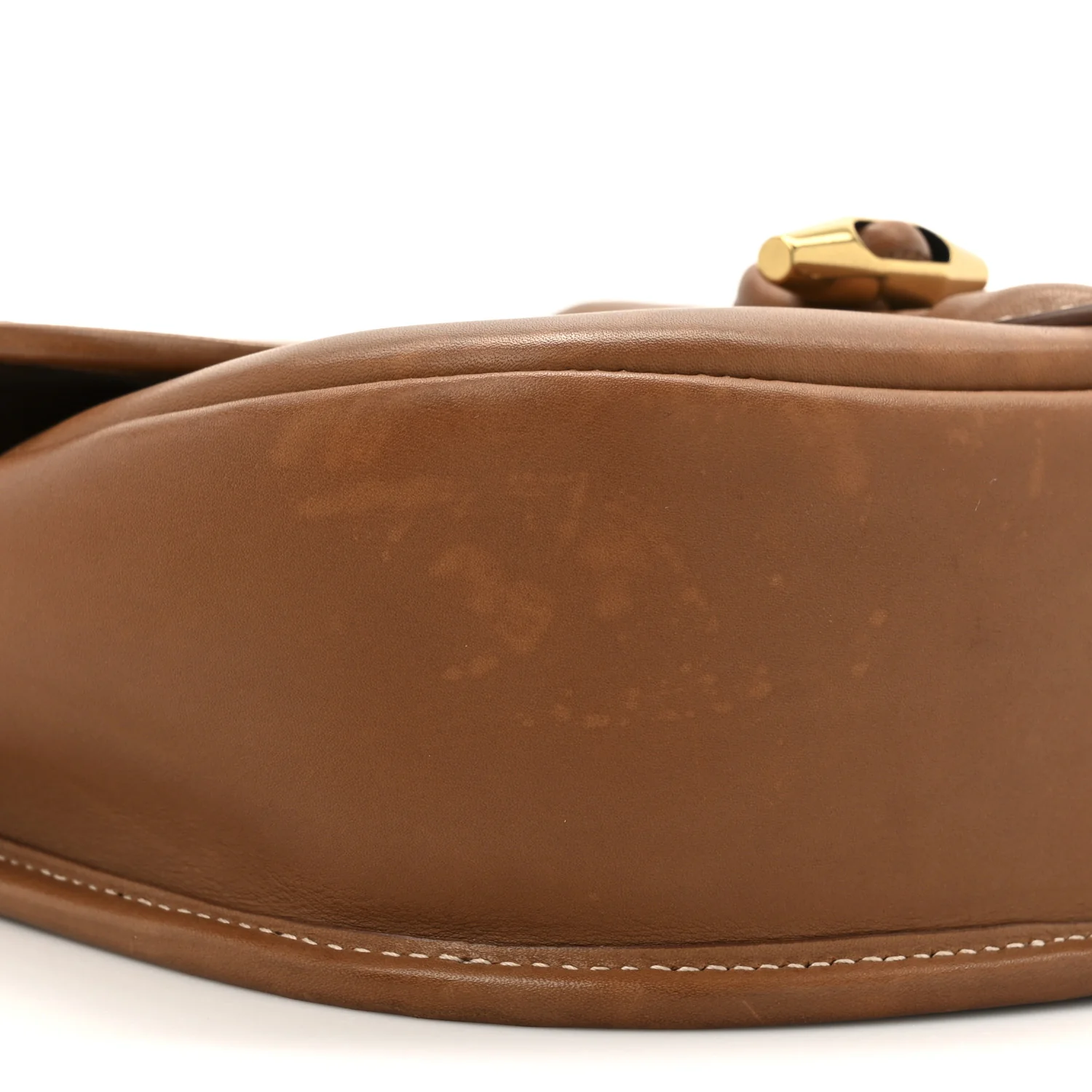 Vegetable Tanned Calfskin Le Caban Satchel Bag Brick - Top Club