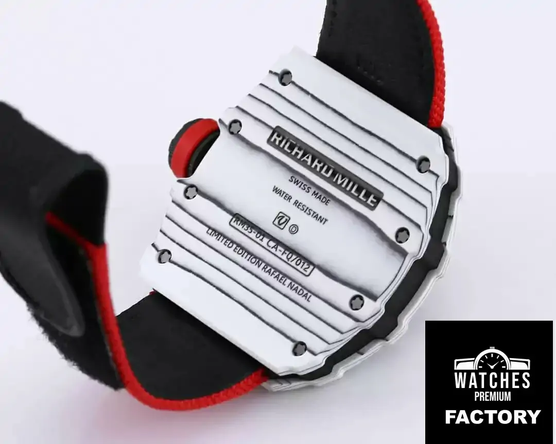 Richard Mille RM35-01 BBR Factory Red Fabric Strap