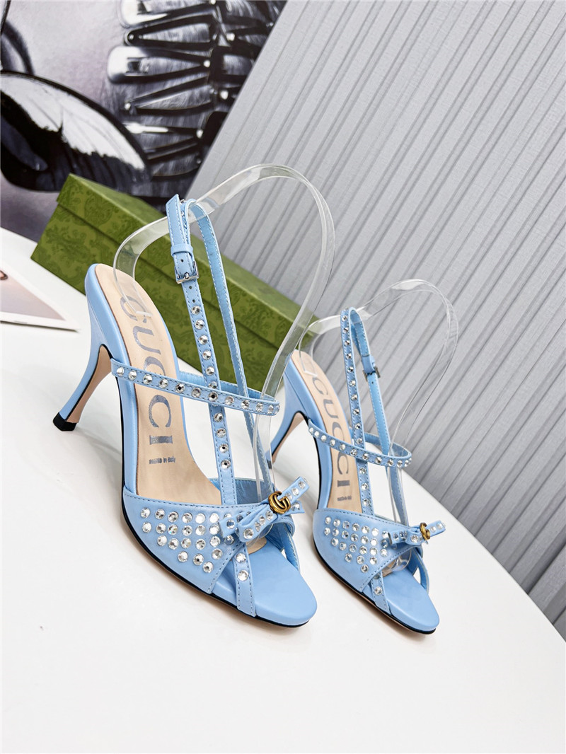 gucci logo high heel sandals - Sneaker Replica Workshop