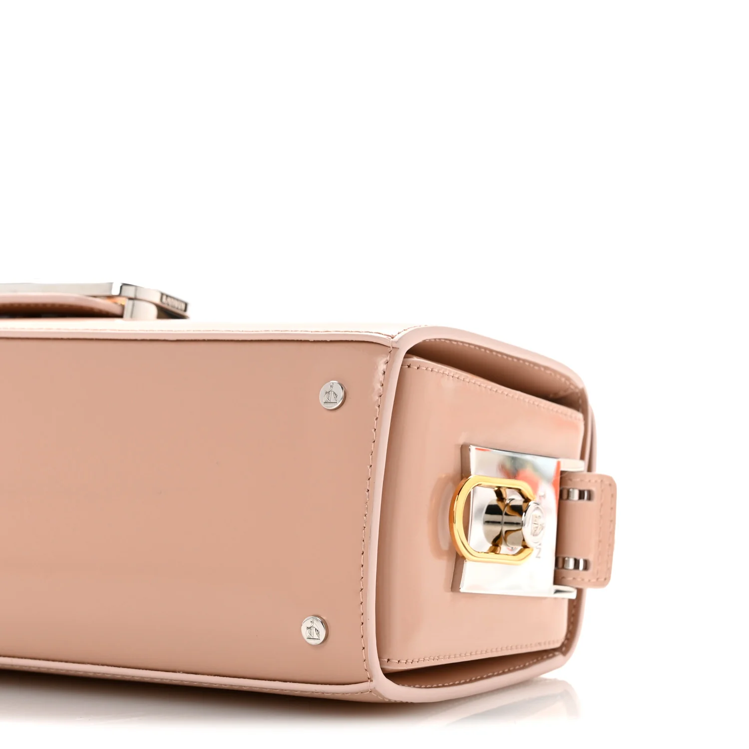 Calfskin Logo Medium Cat Pencil Bag Pink - Top Club