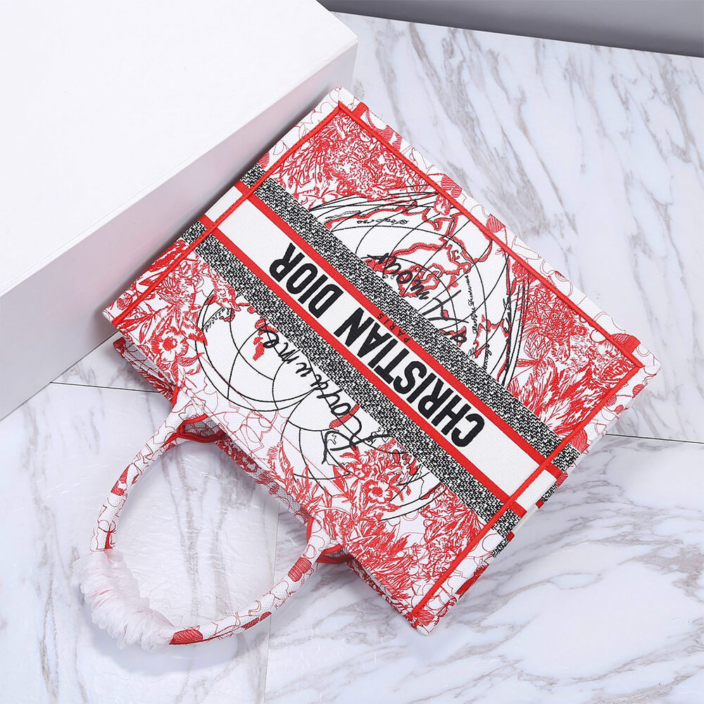SMALL DIOR BOOK TOTE - Top Club