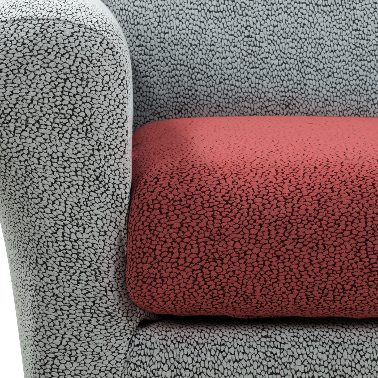 Cosmic cotton cover 2 seats Red Caleffi