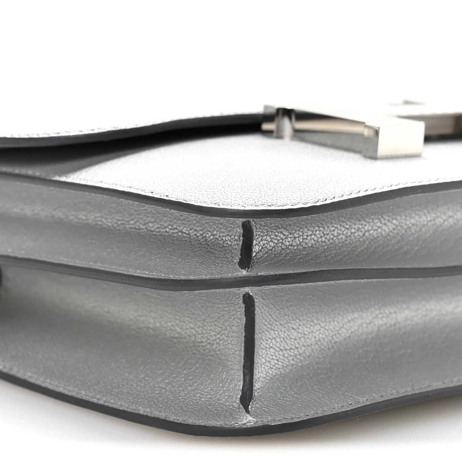 Metallic Chevre Chamkilight Constance 18 Argent - Top Club
