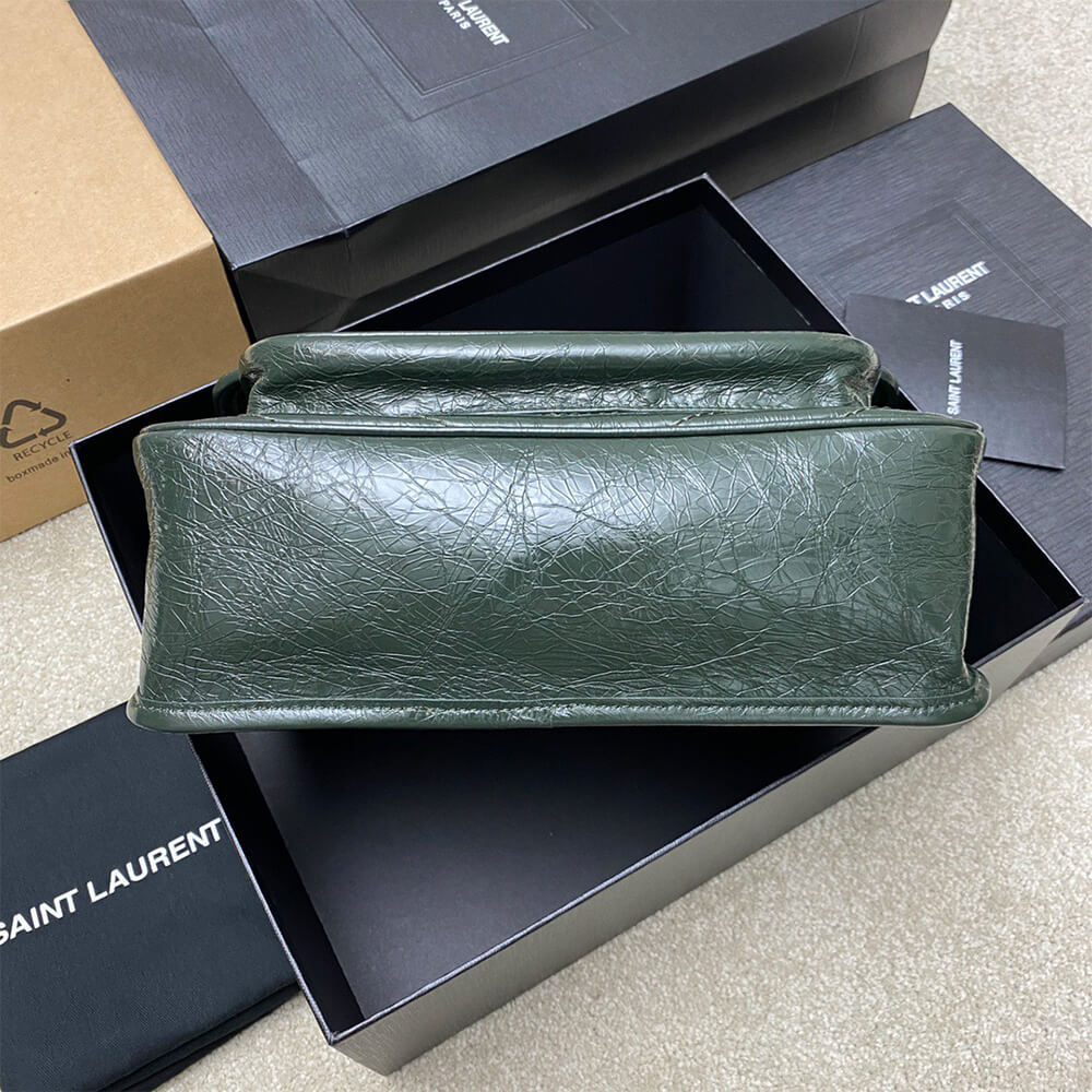 YSL NIKI MEDIUM IN CRINKLED VINTAGE LEATHER(HIGH-END GRADE) - Top Club