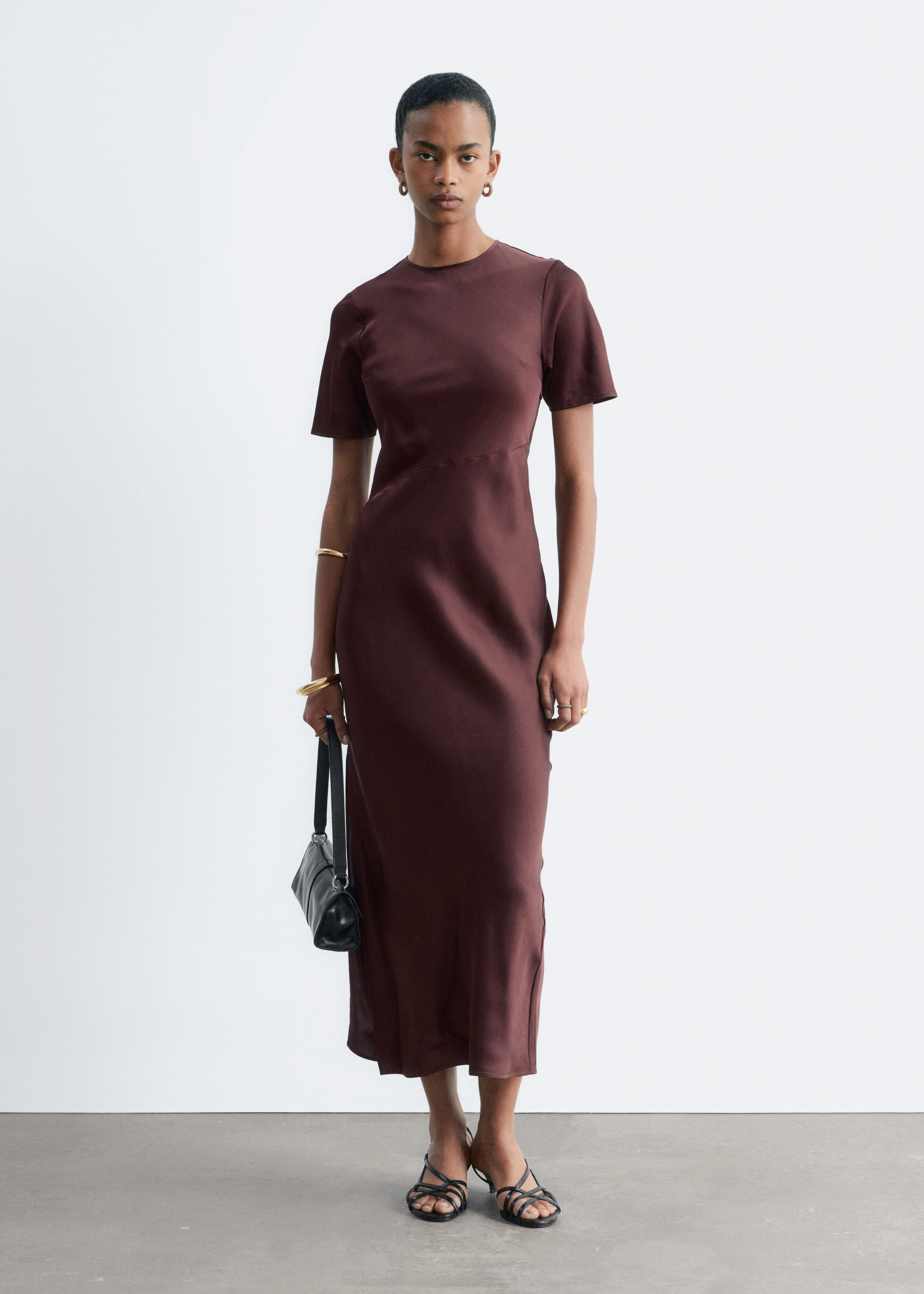 & Other Stories PAISLEY VISCOSE MAXI DRESS