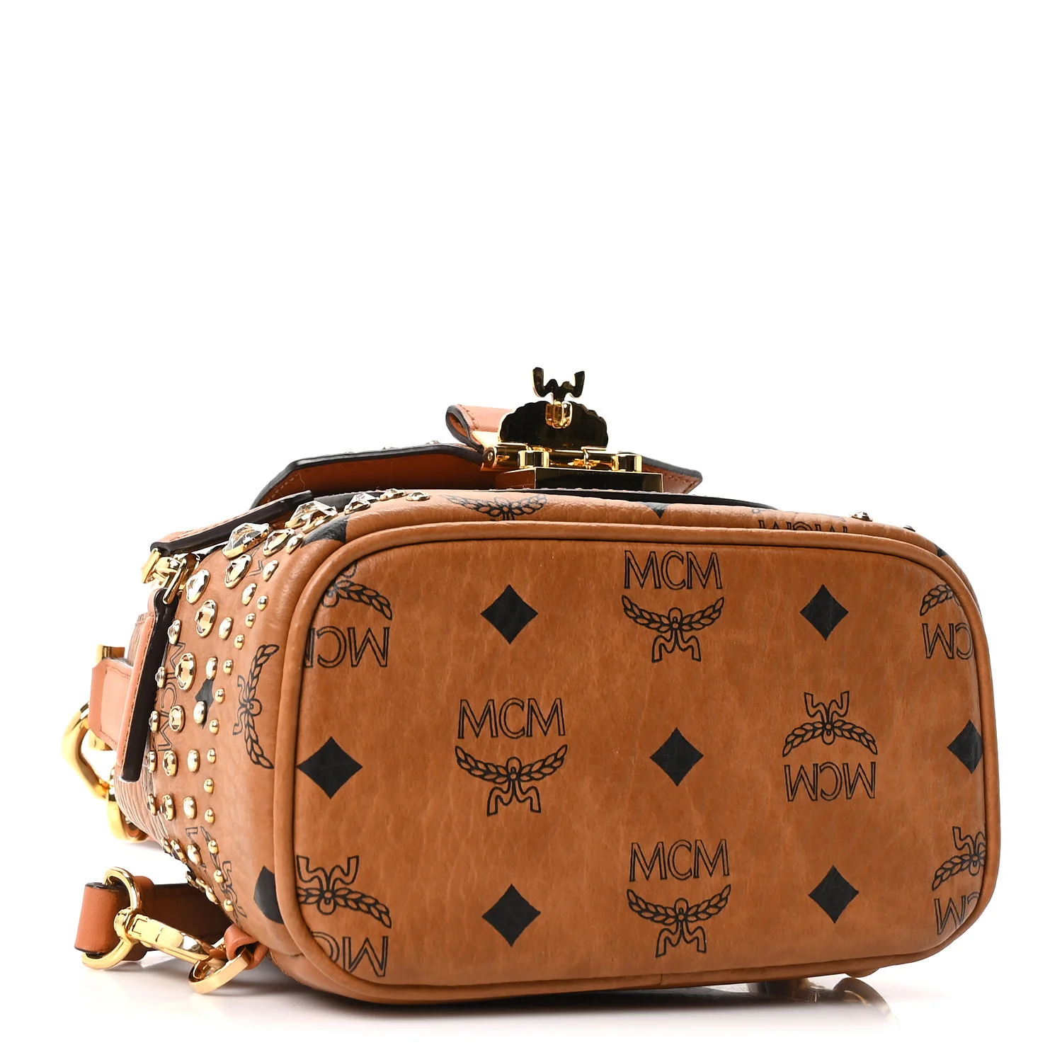 Vistetos Crystal X-Mini Patricia Backpack Cognac - Top Club