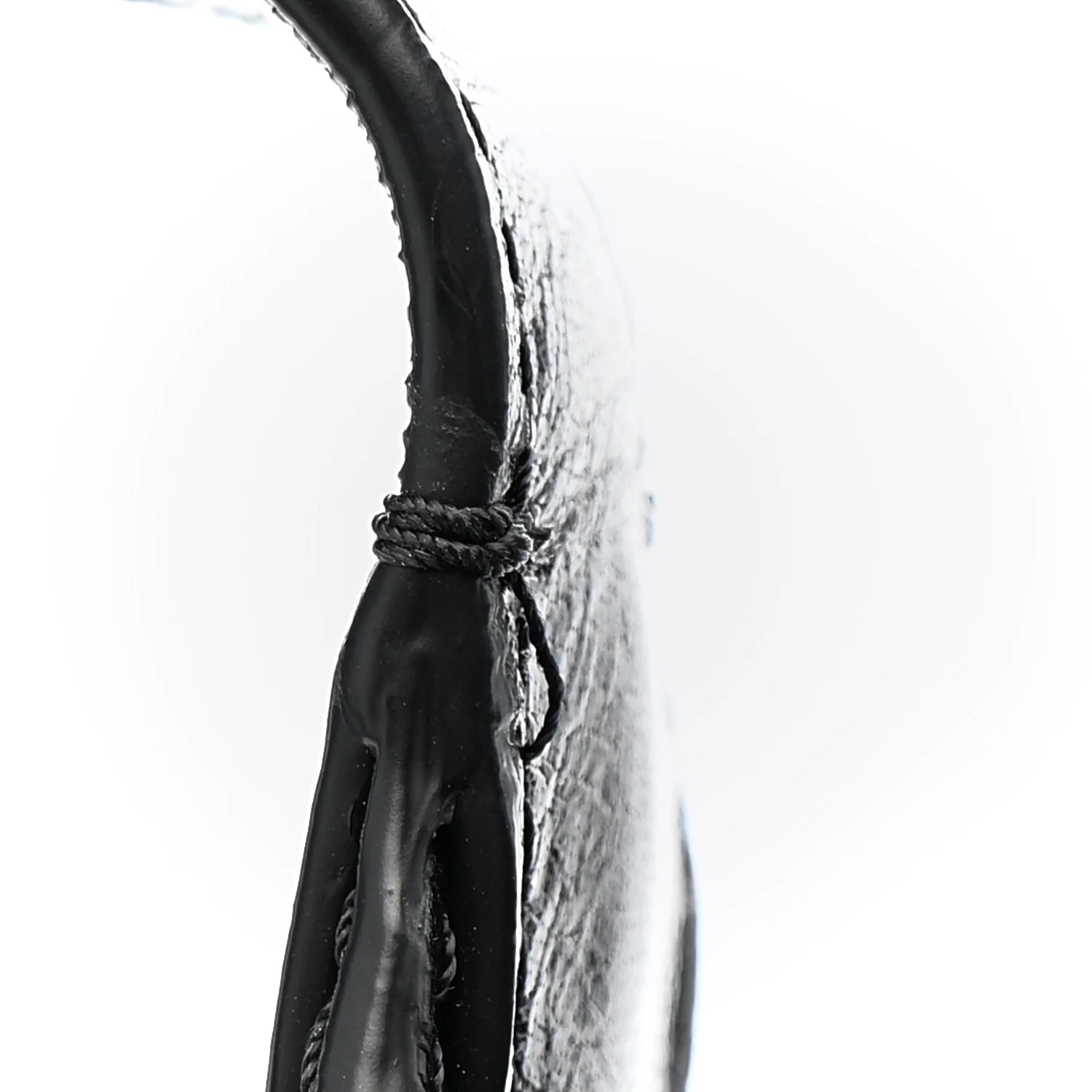 Shiny Calfskin Camera Crossbody Black - Top Club