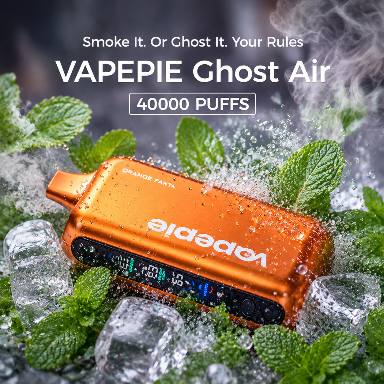 Extrémní máta – VAPEPIE GHOST AIR 40000 Potahů