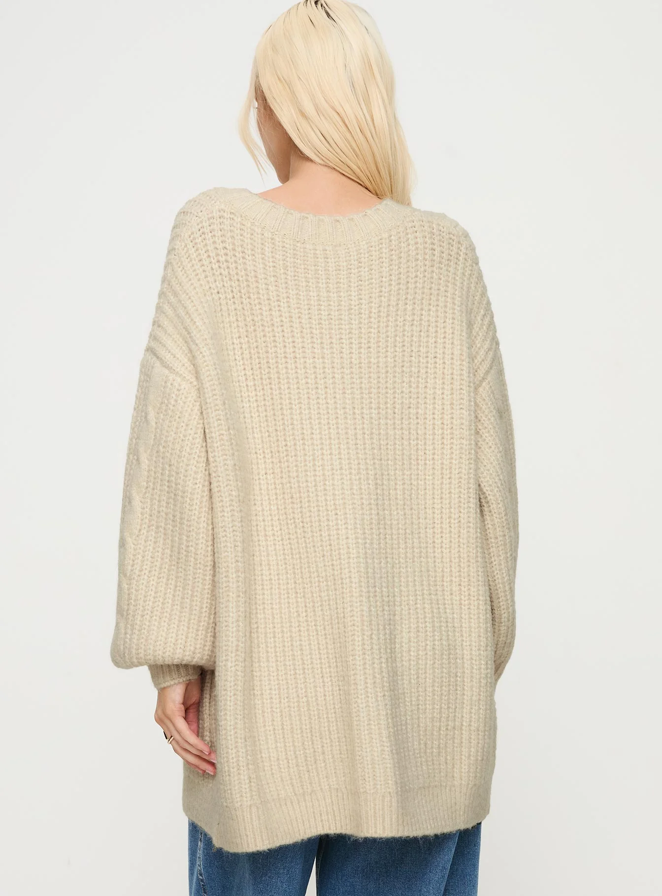 Cameliah Knit Cardigan Cream
