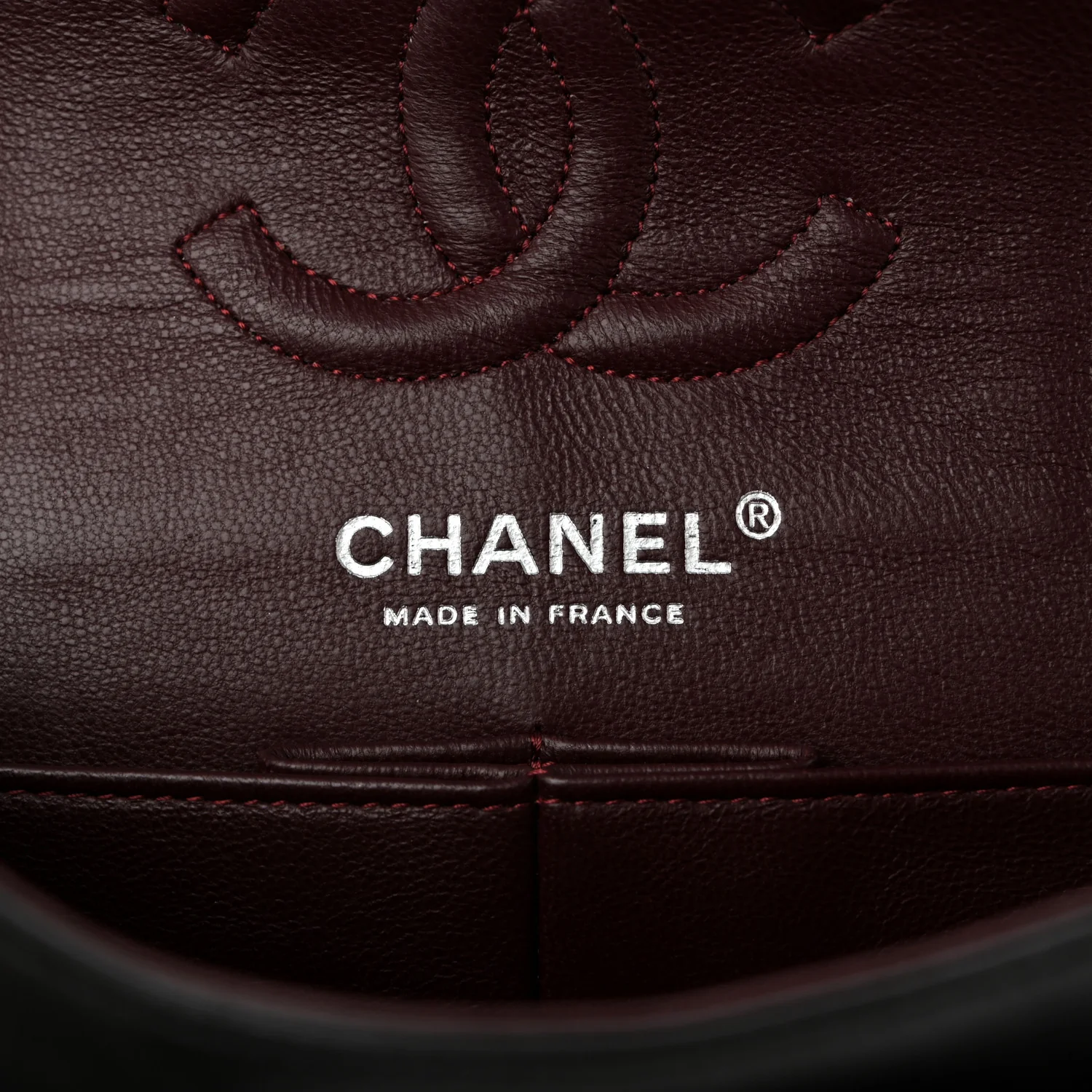 Lambskin Quilted Small Double Flap Black - Top Club