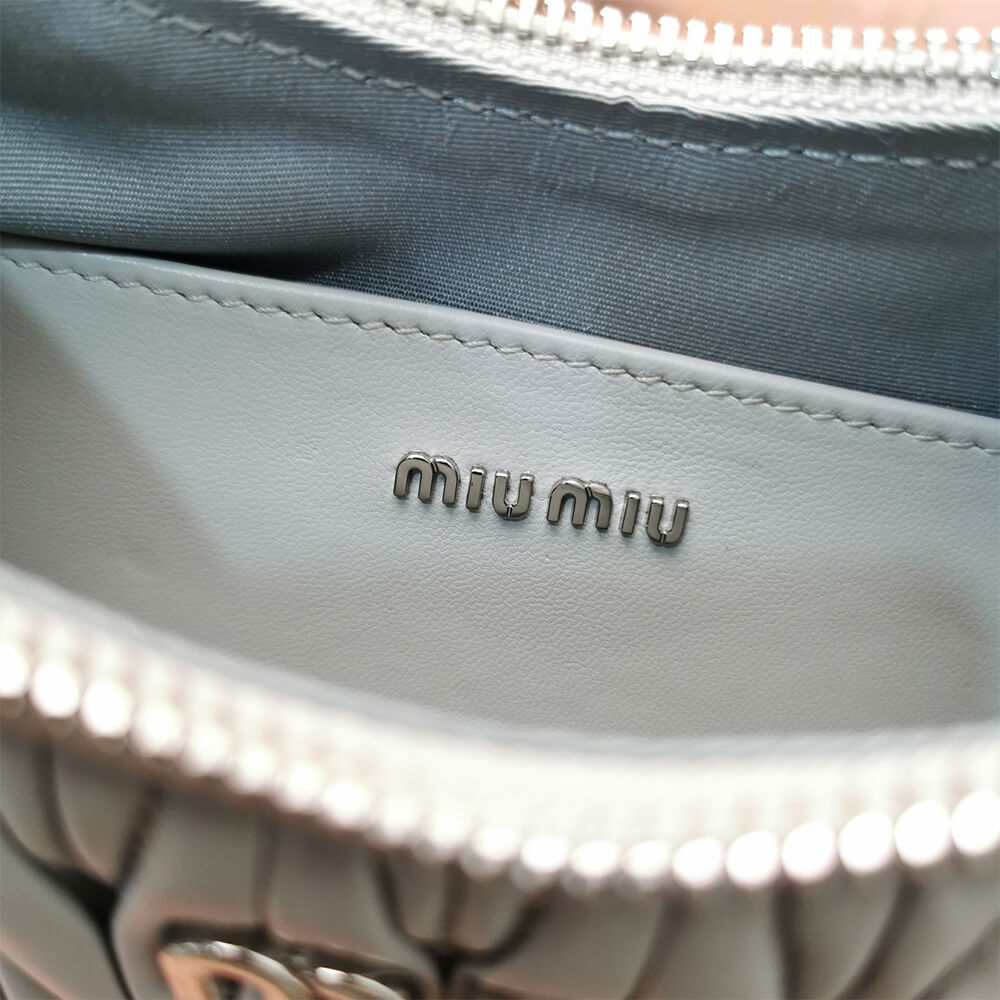 Matelasse nappa leather shoulder bag - Top Club
