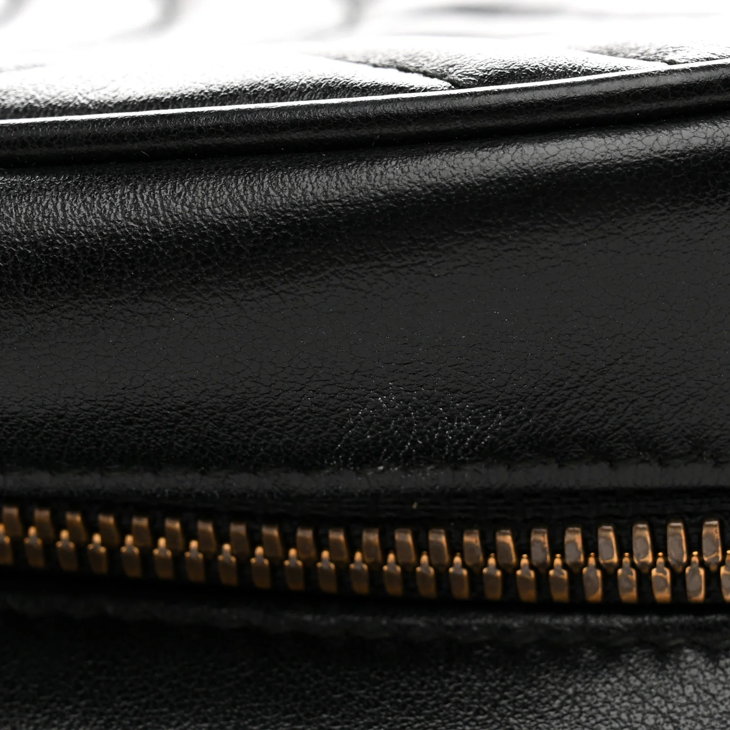 Calfskin Matelasse Small GG Marmont Chain Shoulder Bag Black - Top Club