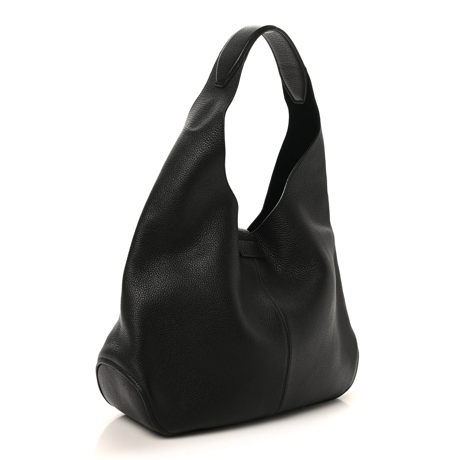 Calfskin Margot Hobo Black - Top Club
