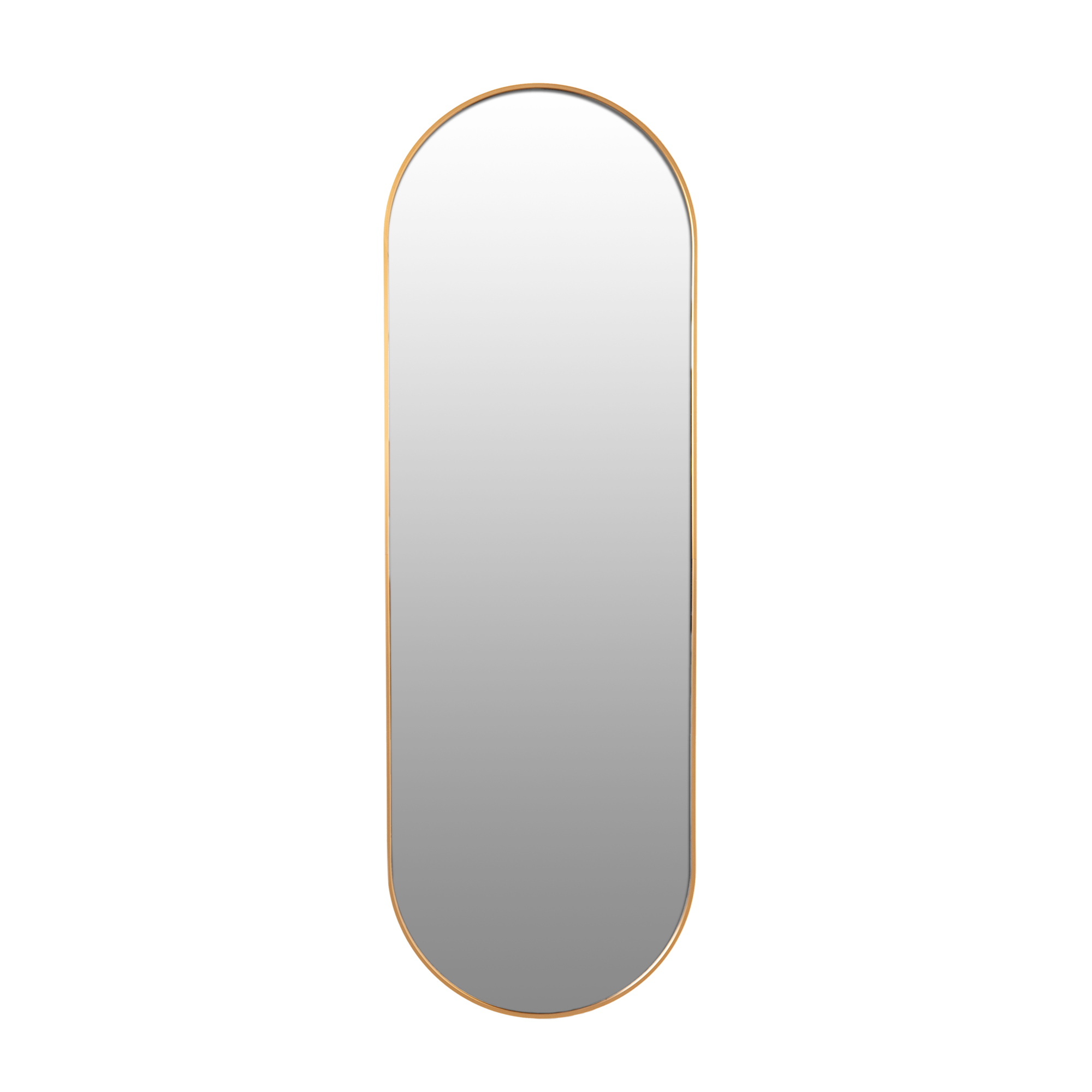 Spiegel ovaal 50x150cm - goud