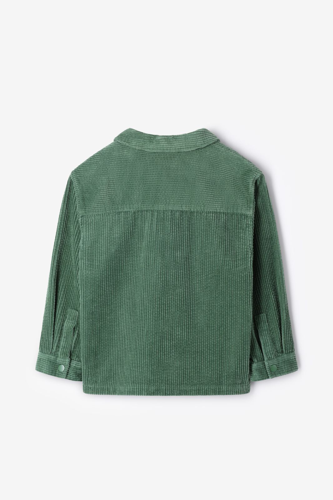 Groen corduroy overhemd