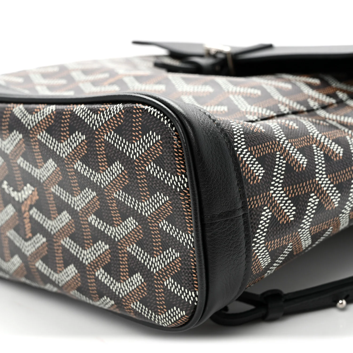 Goyardine Calfskin Mini Alpin Backpack Black - Top Club