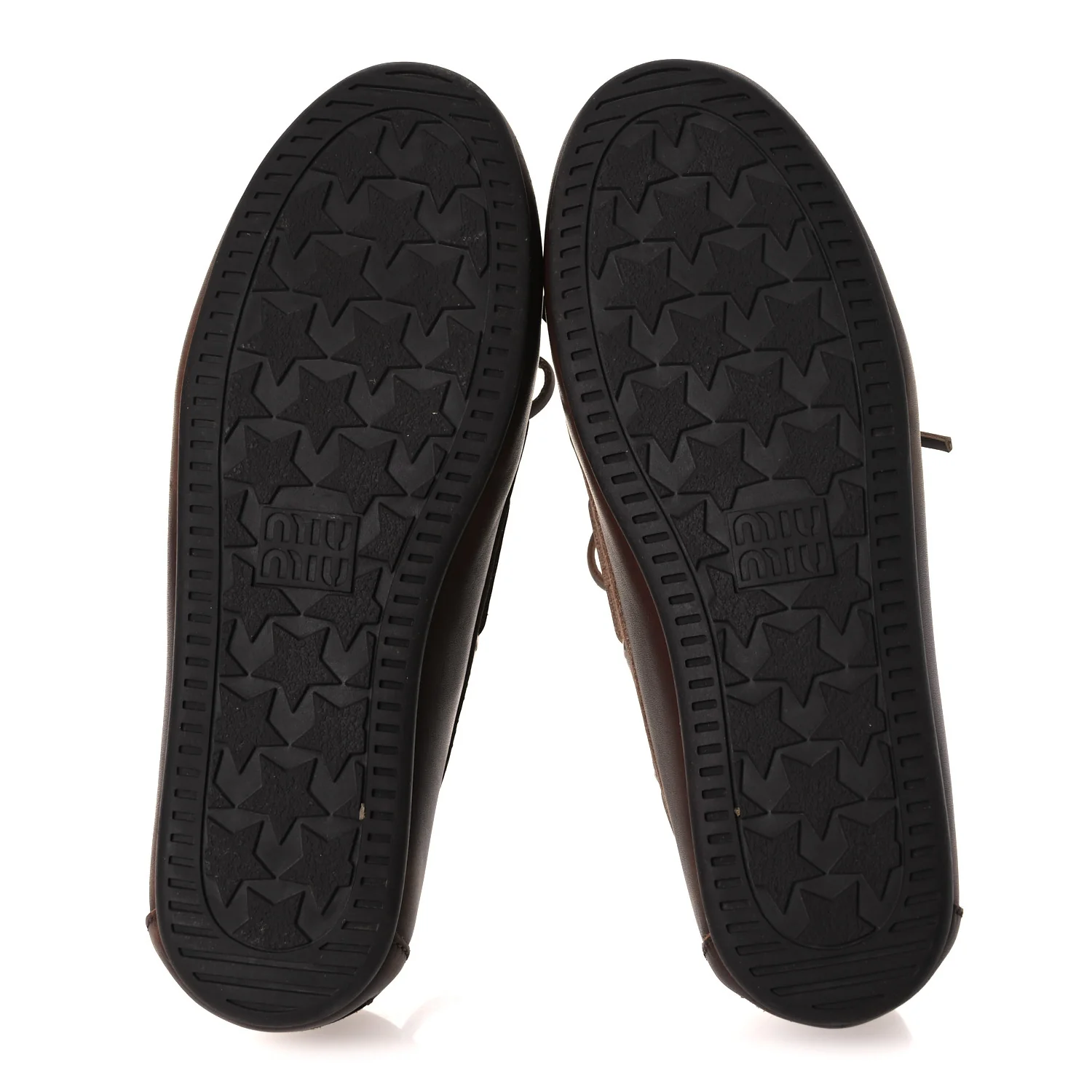 Vitello Deco Boat Loafers 38 Sienna - Top Club