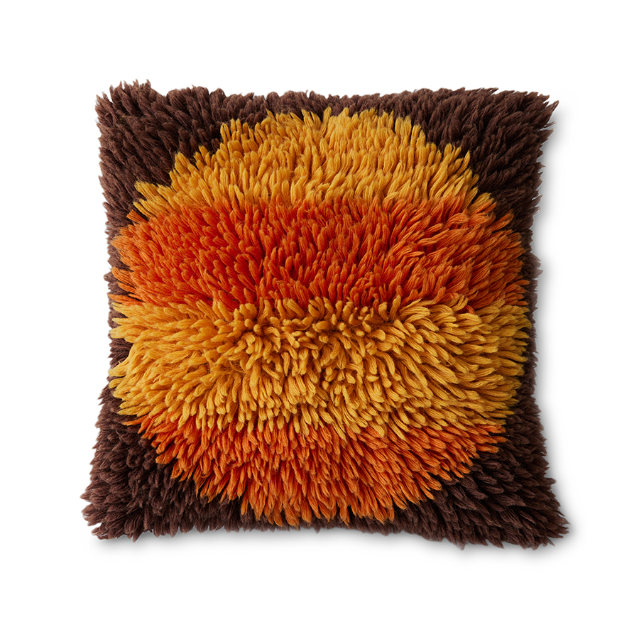 Sierkussen Fluffy horizon 55x55 cm