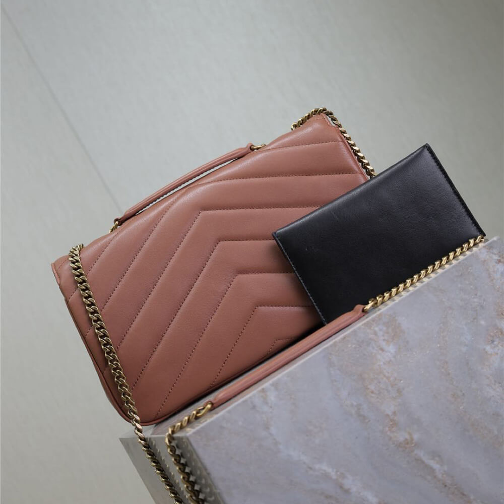 YSL LOULOU medium in MATELASSE lambskin - Top Club
