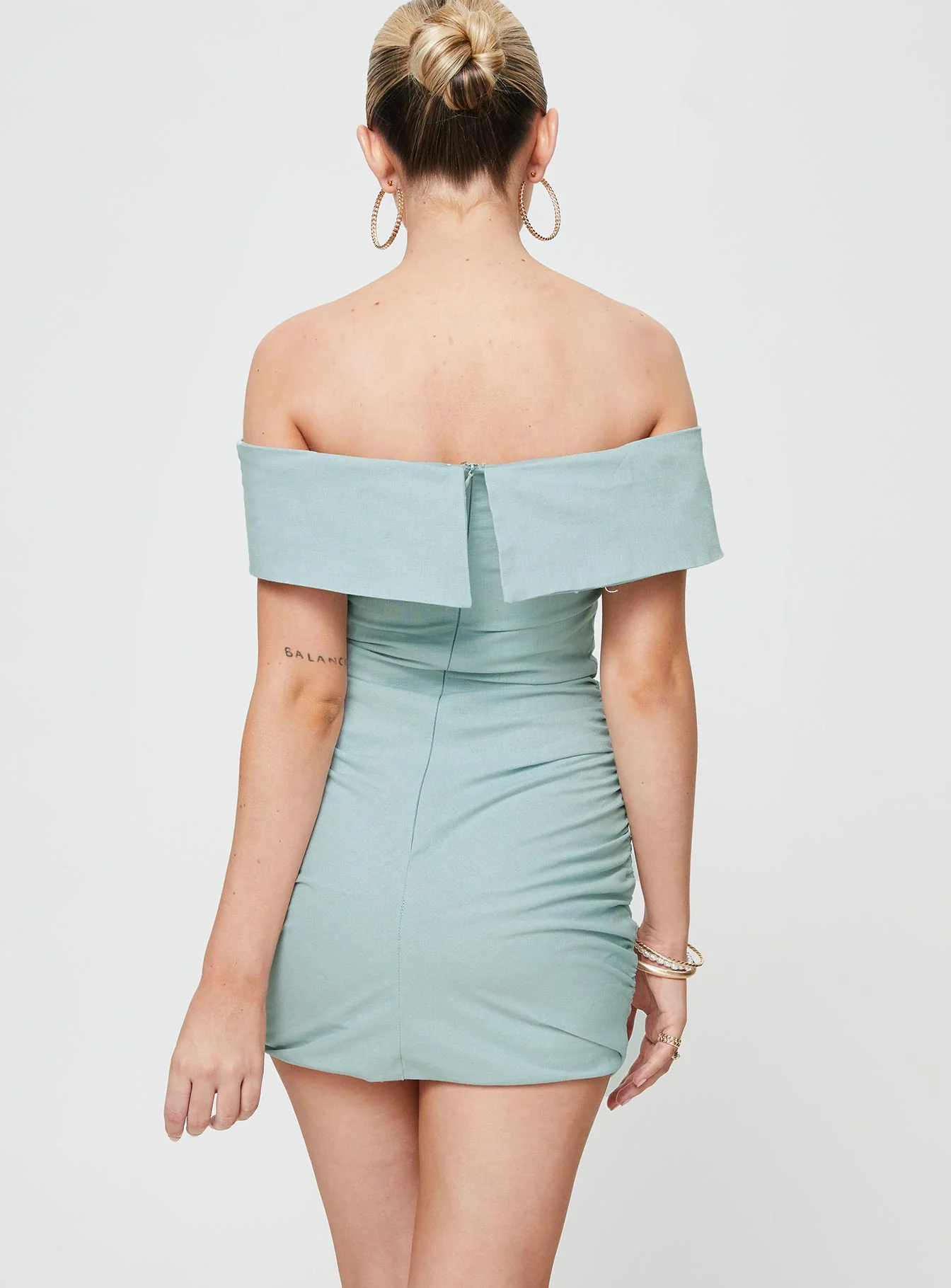 Marcia Mini Dress Blue