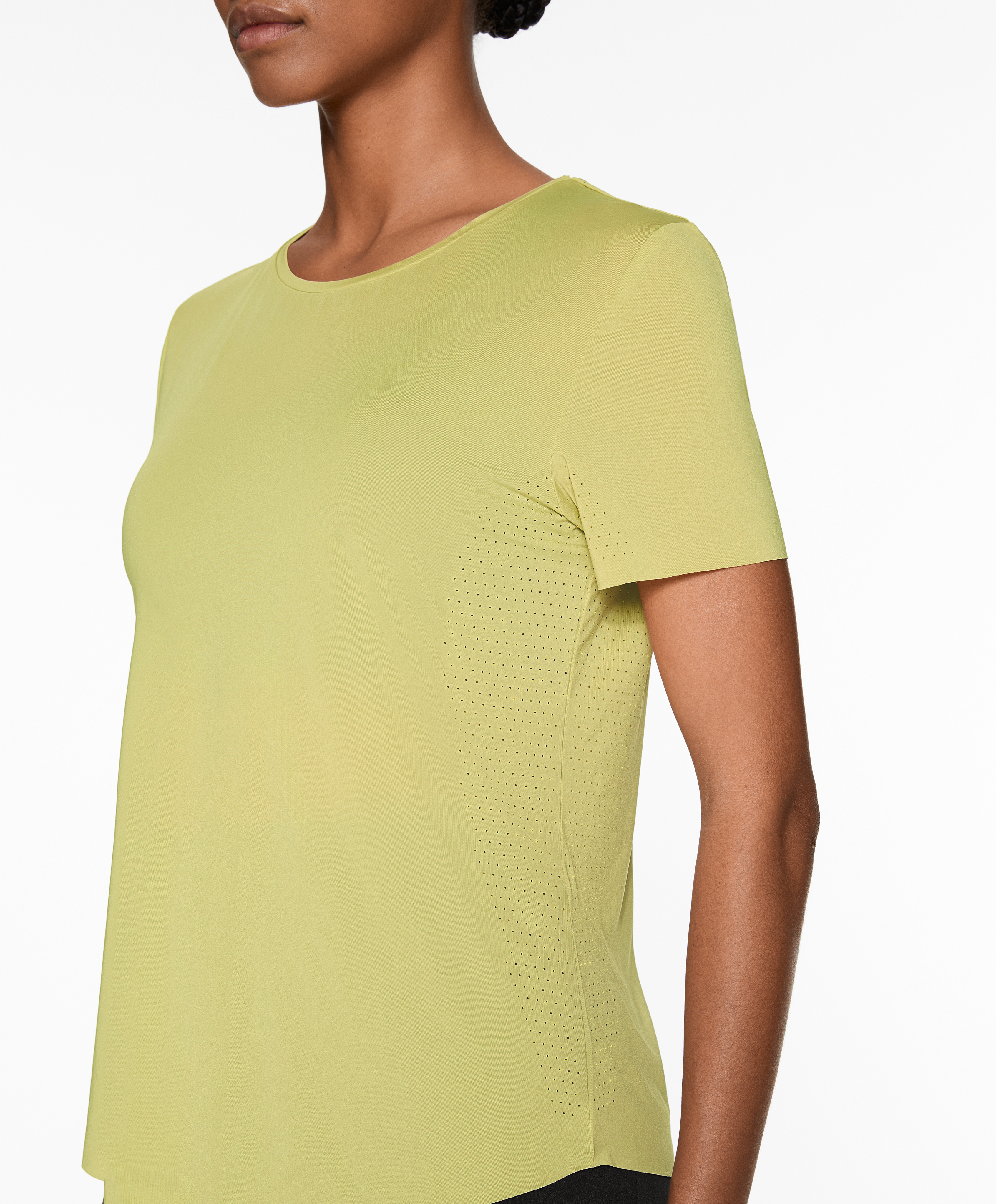 OYSHO Fitted short-sleeved technical T-shirt