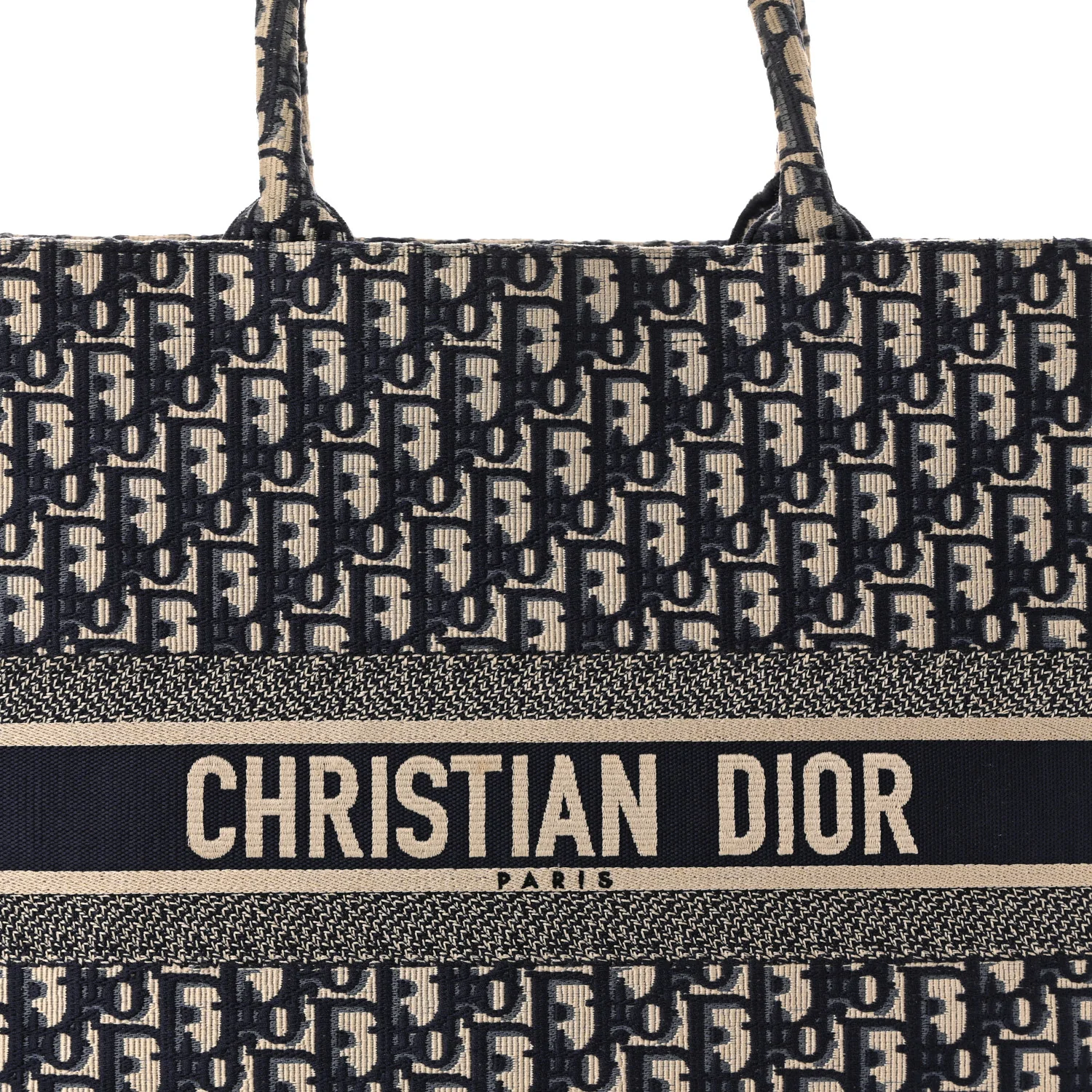 Oblique Large Book Tote Blue Multicolor - Top Club
