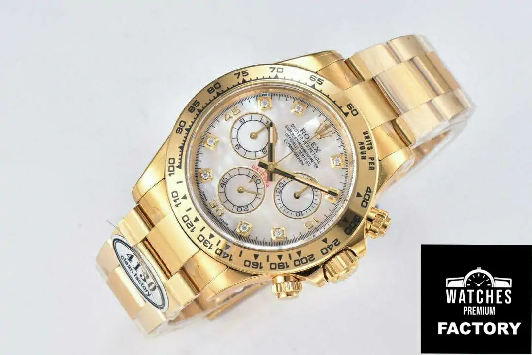Rolex Cosmograph Daytona M116508-0007 Clean Factory Gold Strap