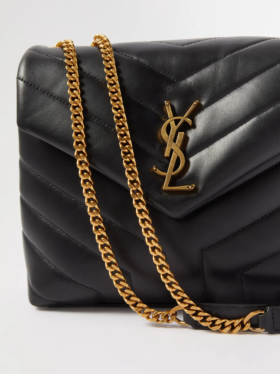 Y Loulou small quilted-leather shoulder bag 25*9*17 CM - Top Club