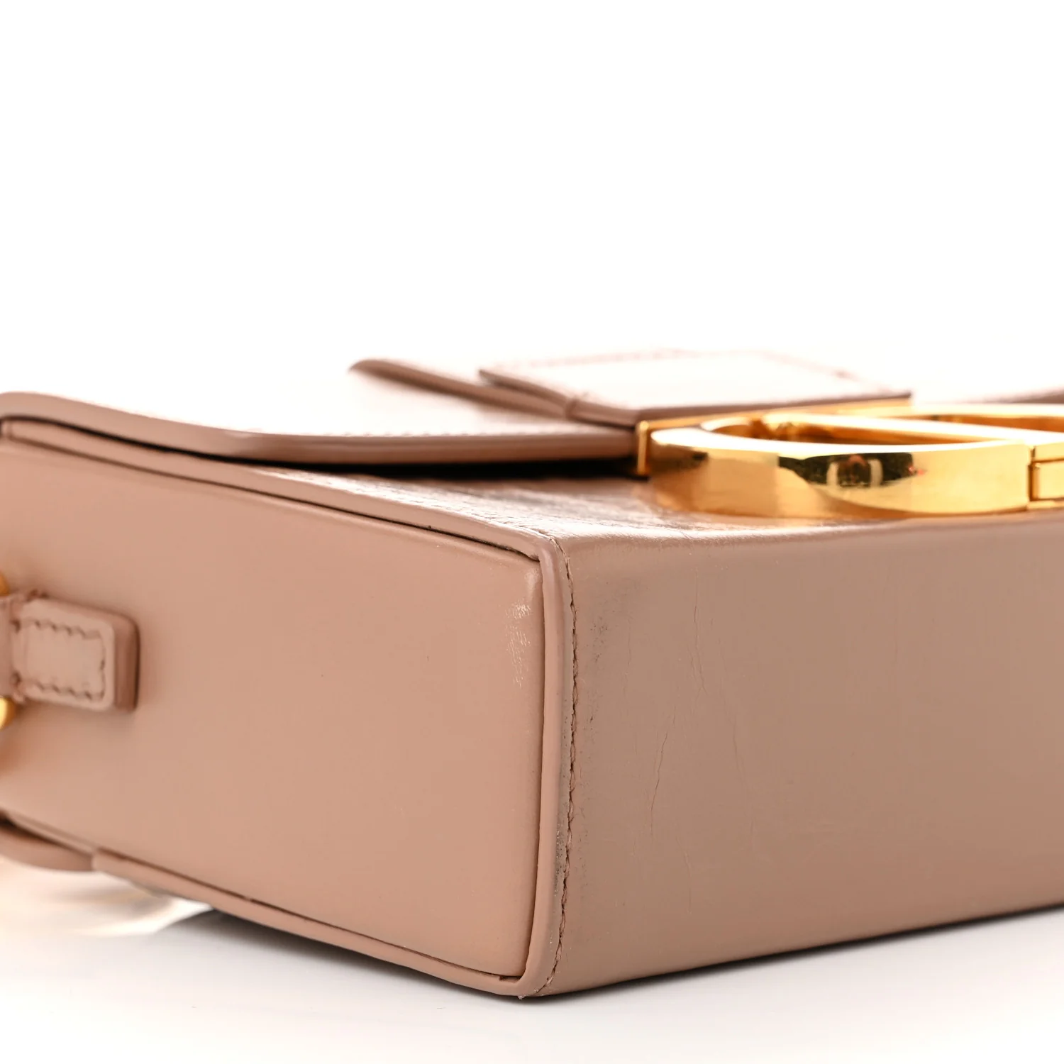 Smooth Calfskin Micro 30 Montaigne Flap Bag Pale Pink - Top Club