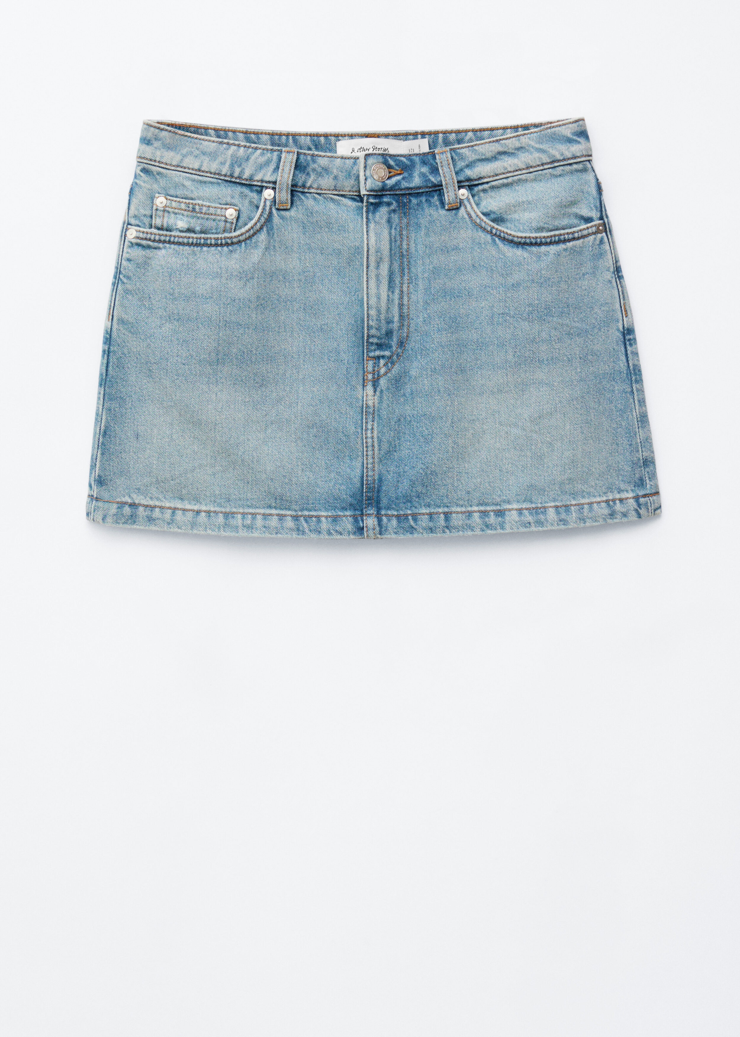 & Other Stories DENIM MINI SKIRT