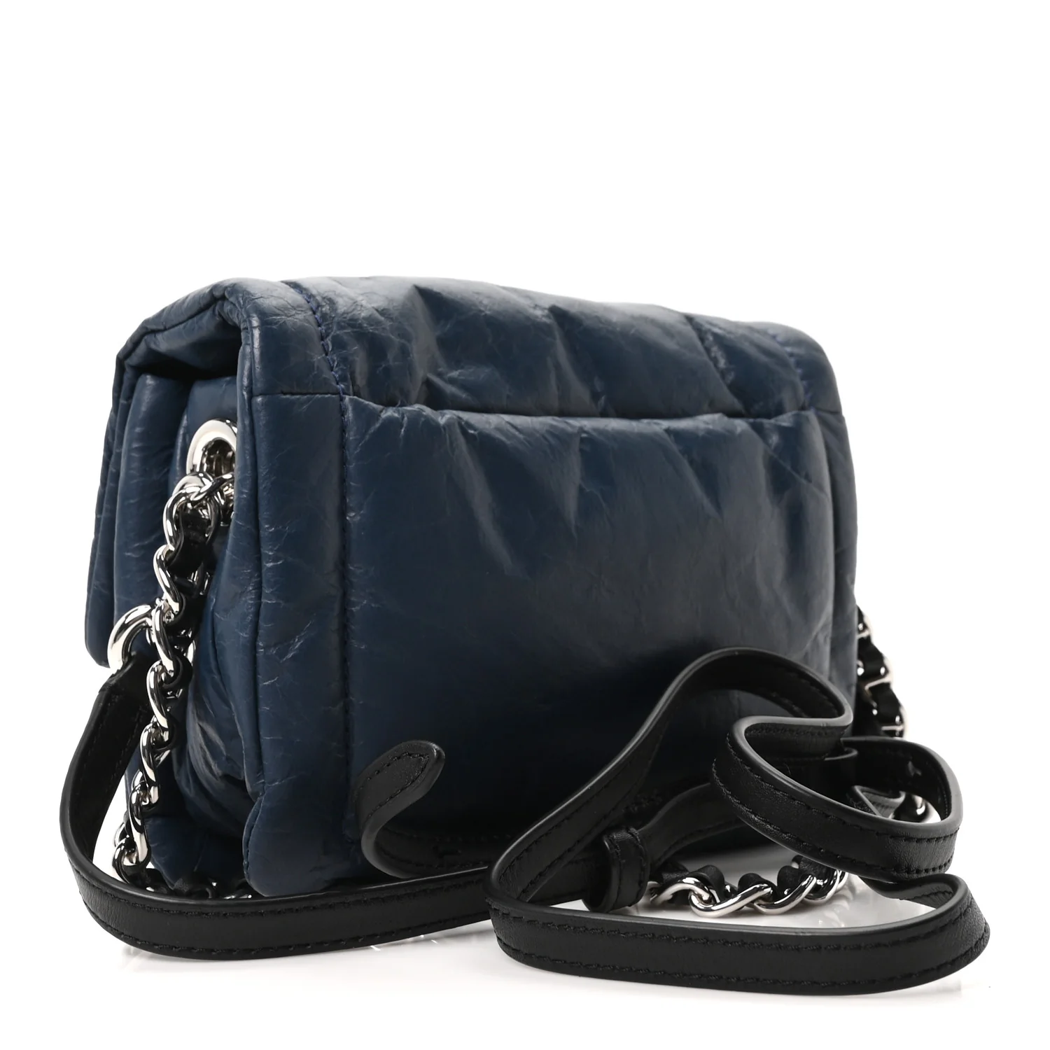 Lambskin The Pillow Bag Blue Sea - Top Club
