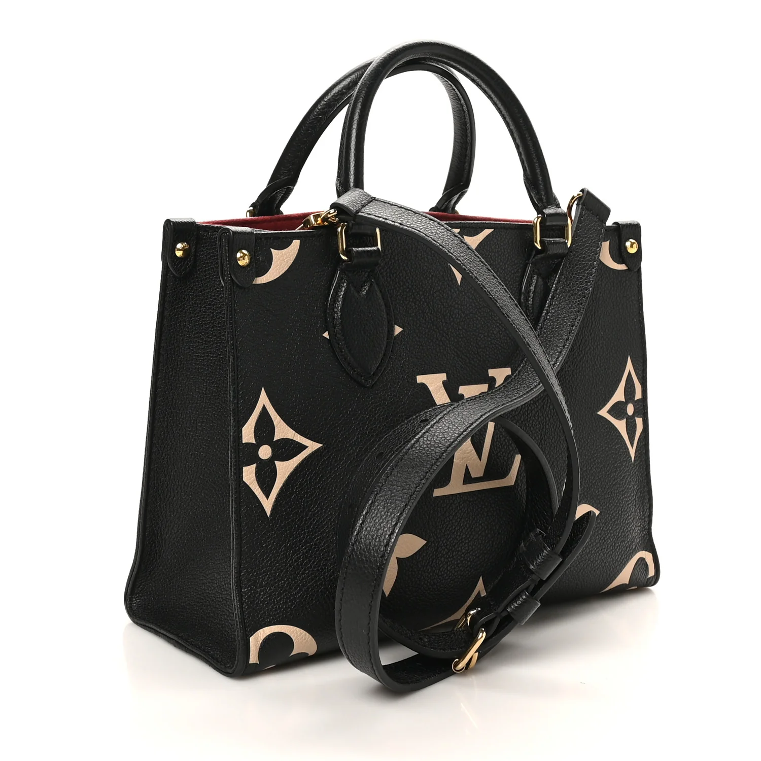 Empreinte Monogram Giant Onthego PM Black Beige - Top Club