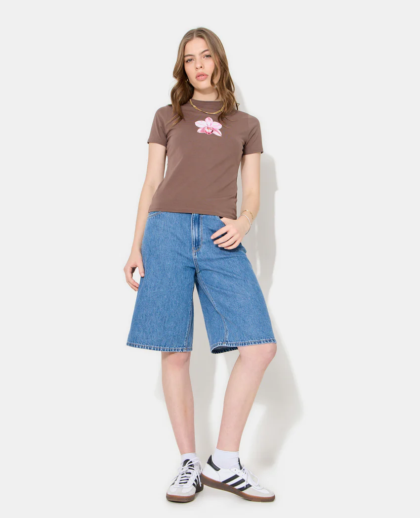 Pimkie T-shirt ajusté avec orchidée