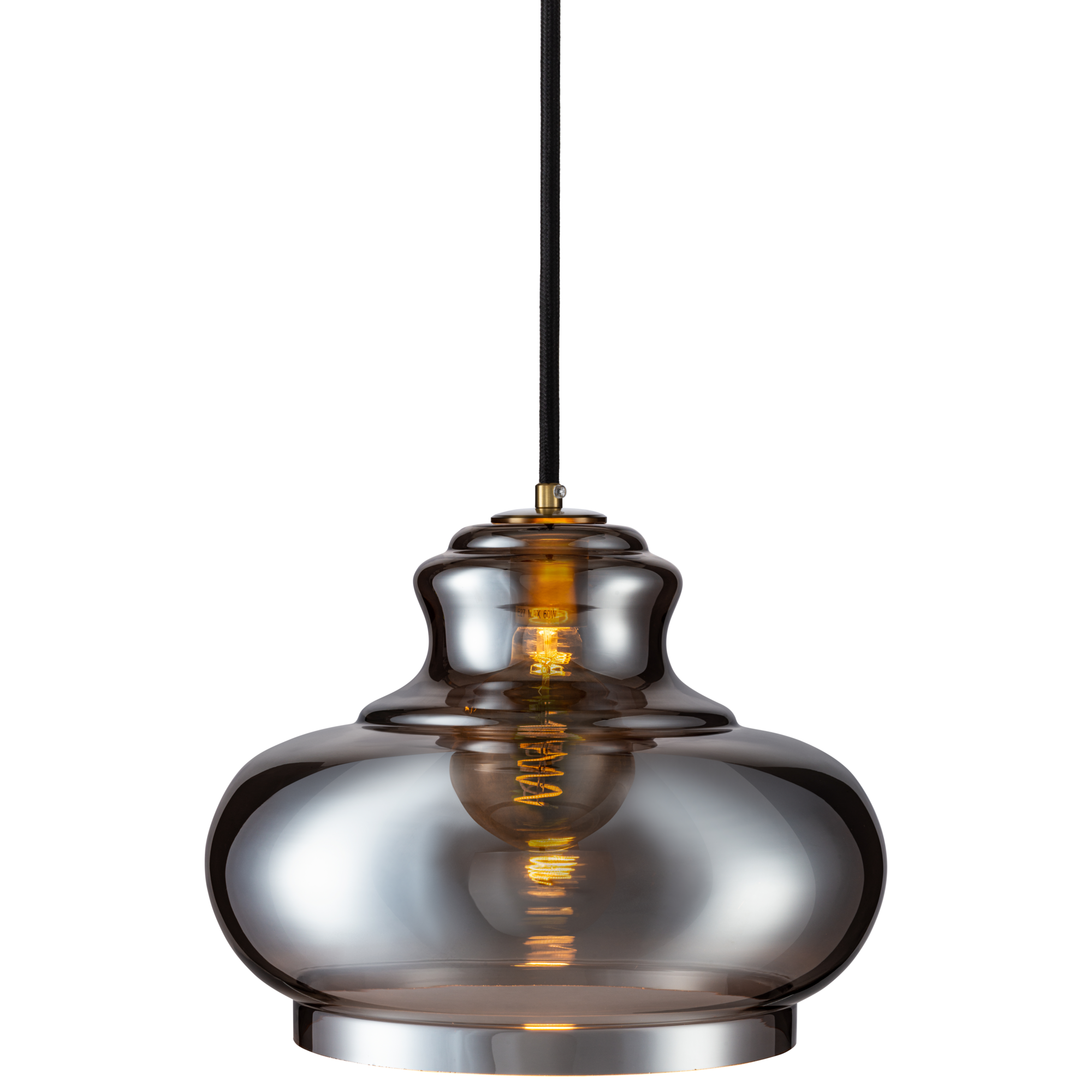 Hanglamp Majestic + pendel brons