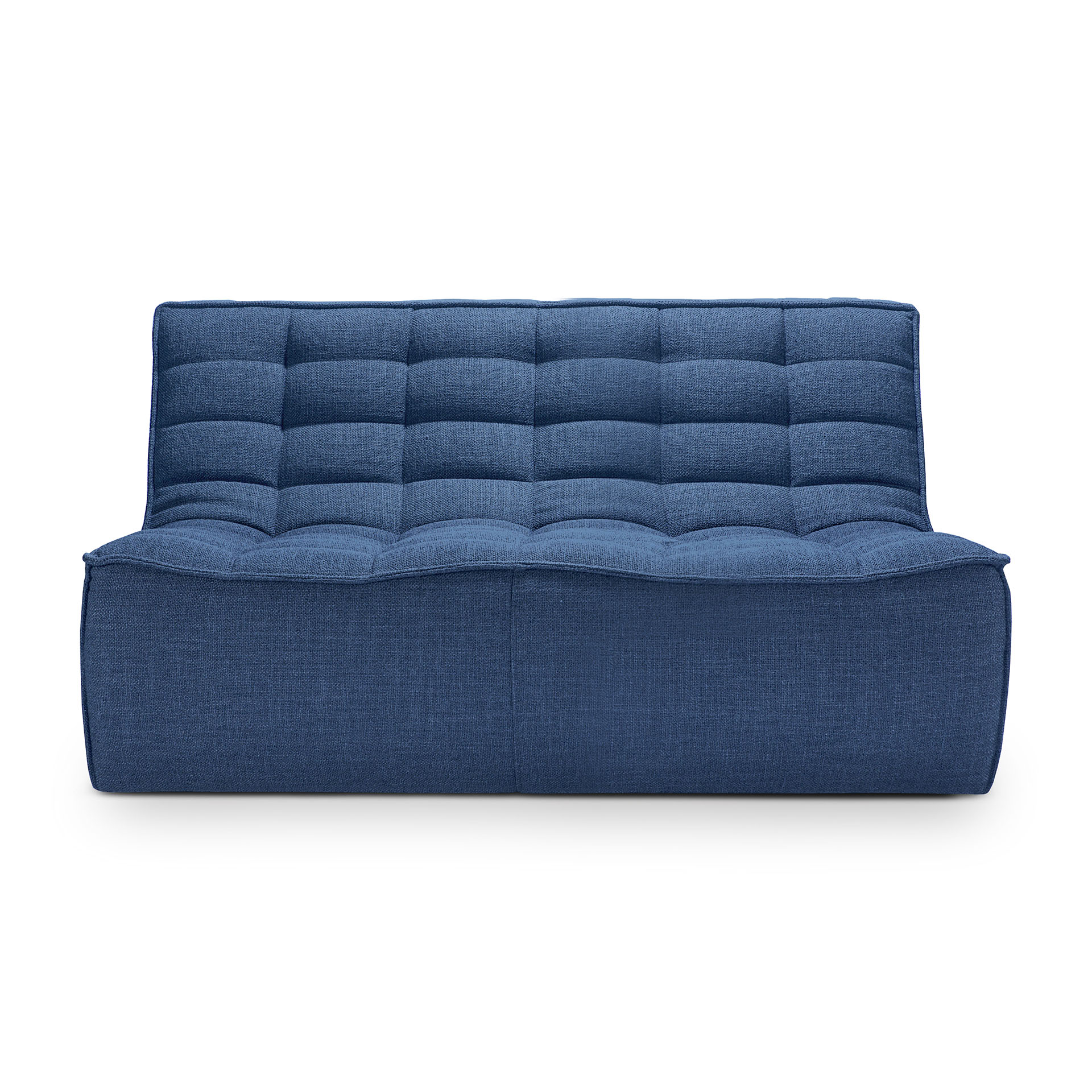 Modulaire bank N701 blue set 2 seat 90° rechte hoek