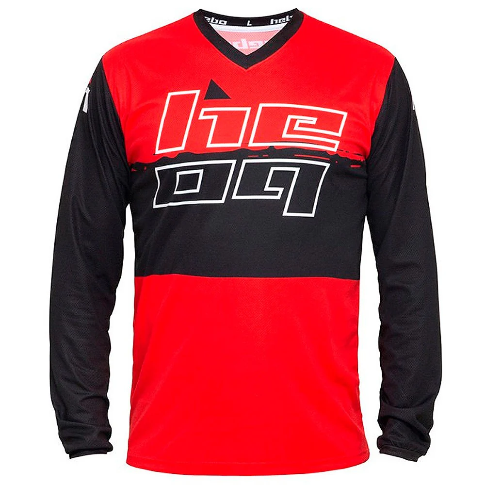 HEBO TRIAL PRO T-SHIRT BLACK / RED