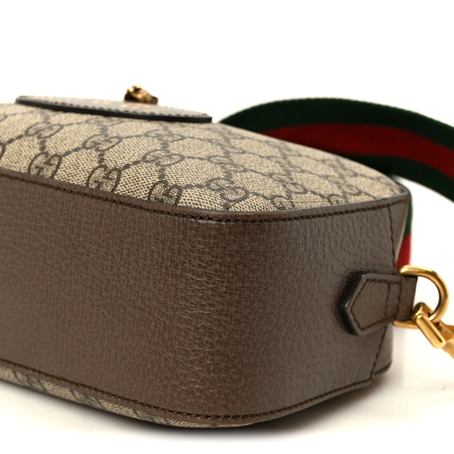 GG Supreme Monogram Web Neo Vintage Shoulder Bag Beige New Acero Crop - Top Club