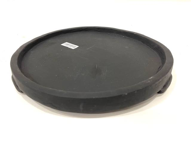 Schaaltjes zwart S/3 D15 H8/ D12 H7 / D10 H5cm Tray ceramic black (80109)