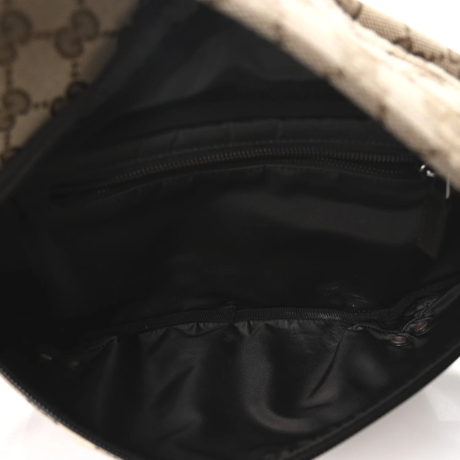 Monogram Large Belt Bag Beige Dark Brown - Top Club