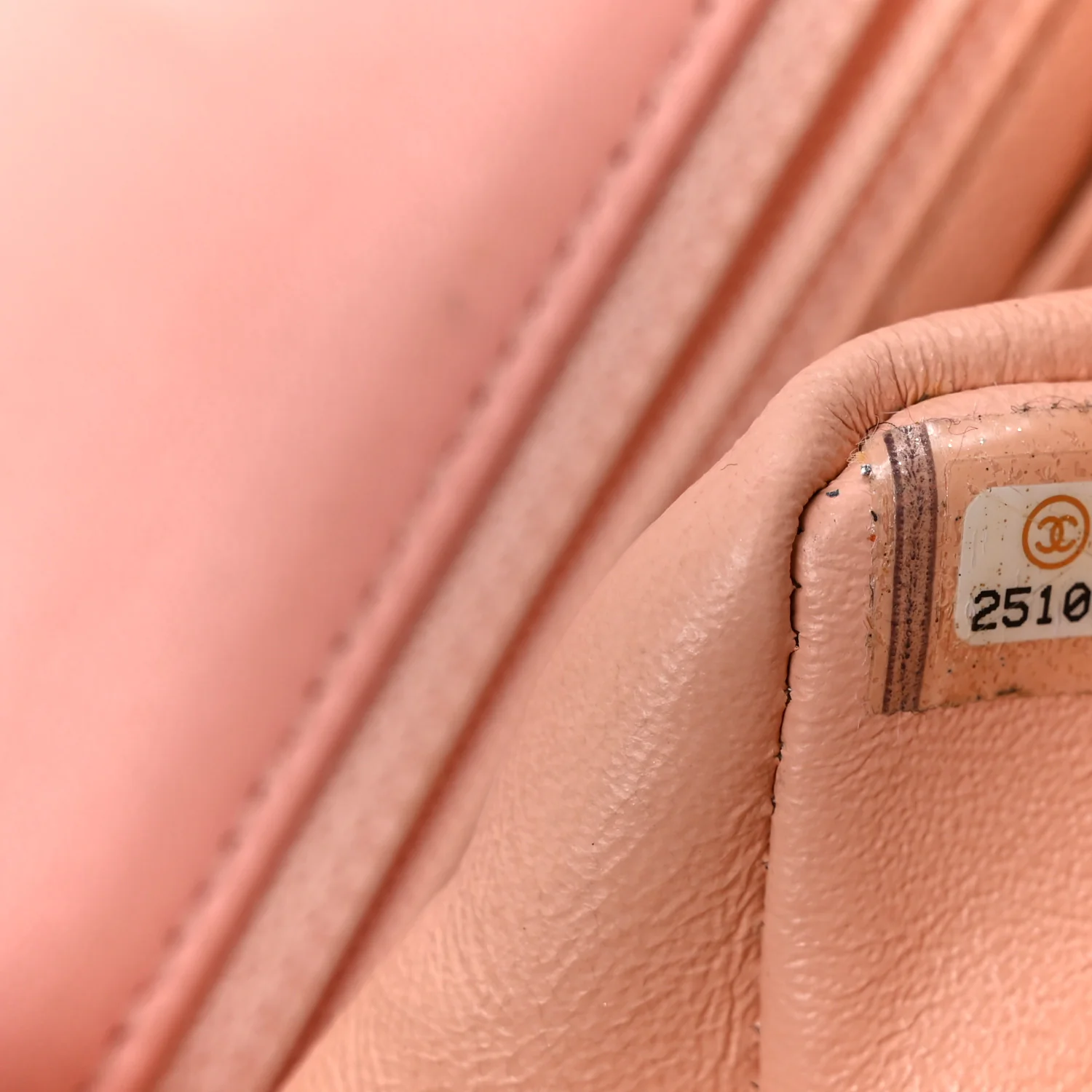 Sequin Mini Flap Light Orange Grey - Top Club